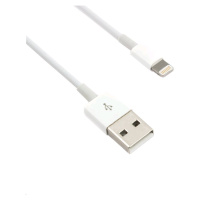 Kabel C-TECH CB-APL-20W USB 2.0 Lightning (IP5 a vyšší) nabíjecí a synchronizační kabel, 2m, bíl