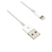 Kabel C-TECH CB-APL-20W USB 2.0 Lightning (IP5 a vyšší) nabíjecí a synchronizační kabel, 2m, bíl