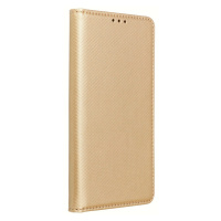 Diárové puzdro na Samsung Galaxy A12 A125/M12 M127 Smart Book zlaté