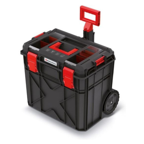 Kufr na nářadí XEBLOCCK LOG II 54,6 x 38 x 51 cm černo-červený Prosperplast