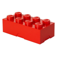 Box na desiatu 10 x 20 x 7,5 cm, viac variant - LEGO Farba: červená