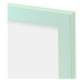 Plastový rámček na stenu v mentolovozelenej farbe 44x54 cm
