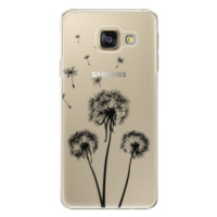 Plastové puzdro iSaprio - Three Dandelions - black - Samsung Galaxy A5 2016