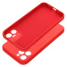 Silicone Mag Cover case compatible s MagSafe pre IPHONE 12 PRO red