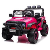 mamido Elektrické autíčko jeep Geoland Power 2x200W ružové