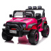 mamido Elektrické autíčko jeep Geoland Power 2x200W ružové