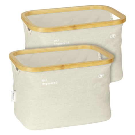 Látkové košíky v súprave 2 ks 38x26x26 cm Tom Tailor – Wenko