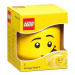 LEGO® úložný box hlava veľkosť S - silly