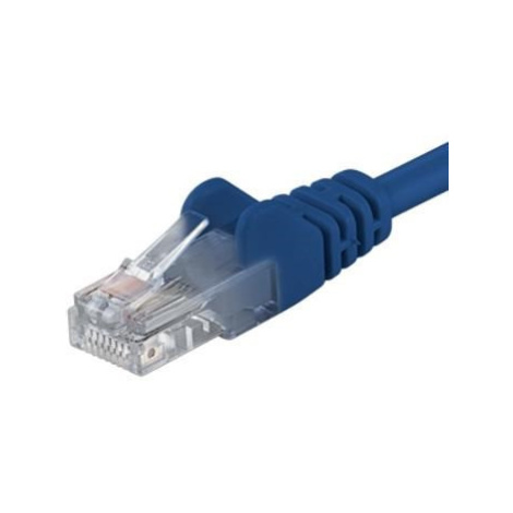 PremiumCord Patch kábel UTP RJ45-RJ45 CAT6 2m modrá