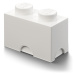 Biely úložný dvojbox LEGO®