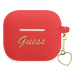 Obal Guess GUA3LSCHSR AirPods PRO  cover red Silicone Charm Heart Collection (GUA3LSCHSR)