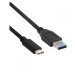 Kábel USB Club3D 3.1 Type-C na USB 3.1 Typ A, 10Gbps Power Delivery 60W (M/M), 1m