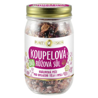 PURITY VISION Bio Ružová kúpeľová soľ 400 g