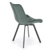 Otočná jedálenská stolička K519 Zelená,Otočná jedálenská stolička K519 Zelená