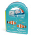 Interaktívna hračka Colour changing bath book Ocean – Rex London