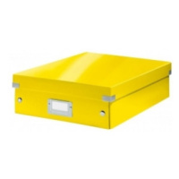 Leitz Stredná organizačná škatuľa Click - Store žltá