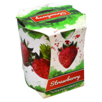 MAKRO - Sviečka v skle Strawberry
