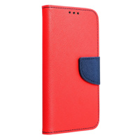 Diárové puzdro na Samsung Galaxy S22 Plus 5G Fancy červeno-modré