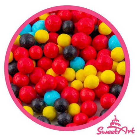 SweetArt cukrové perly Cars mix 7 mm (80 g) - dortis - dortis