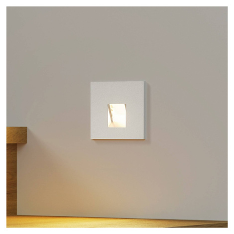 Arcchio LED vstavané svietidlo Vexi, 7,5 cm x 7,5 cm, strieborná, CCT