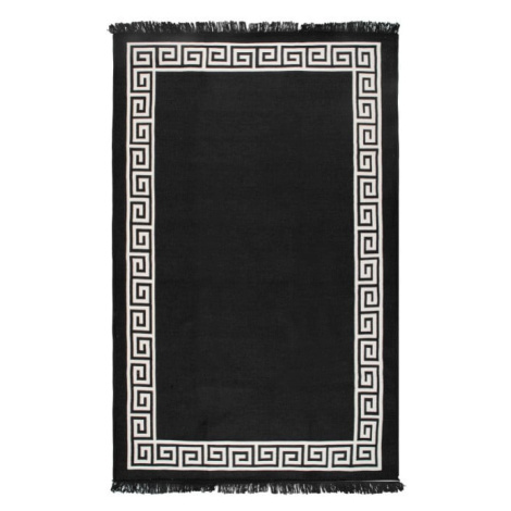Béžovo-čierny obojstranný koberec Justed, 120 × 180 cm Cihan Bilisim Tekstil