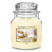 YANKEE CANDLE Soft Wool & Amber 411 g