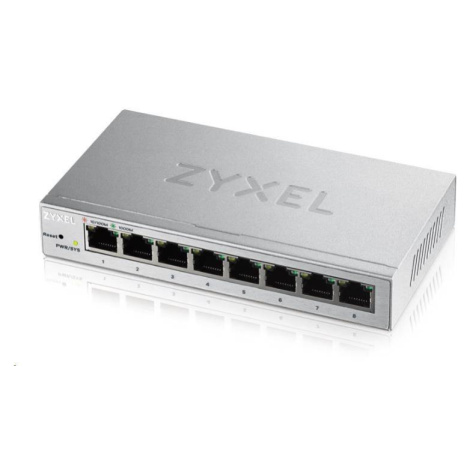 Zyxel GS1200-8 8-portový gigabitový webový inteligentný prepínač