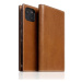 SLG Design puzdro D+ Italian Temponata Leather pre iPhone 14 - Tan