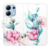 Flipové puzdro iSaprio - Beautiful Flower - Xiaomi Redmi Note 13