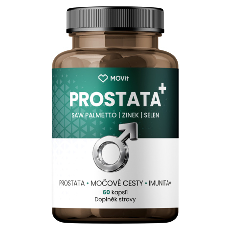 MOVIT ENERGY PROSTATA + Saw palmetto & zinok & selén 60 kapsúl