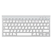 Klávesnica Wireless iPad keyboard Omoton KB088 with tablet holder (silver)