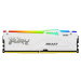 Kingston Fury Beast White RGB 32GB DDR5 5200 CL36, AMD EXPO