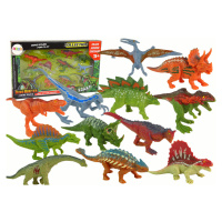 mamido  Sada farebných dinosaurov, 12 kusov