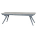 DEOKORK Hliníkový stôl SAN DIEGO 299x100 cm (sivá)