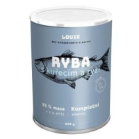 Louie Dog rybie s kuracím a ryžou 400 g