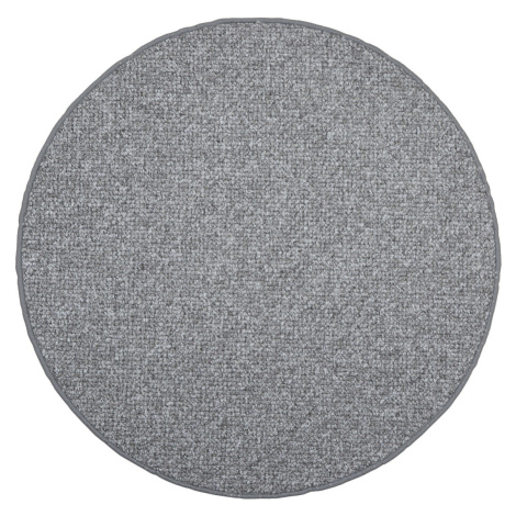 Kusový koberec Wellington šedý kruh - 400x400 (průměr) kruh cm Vopi koberce