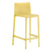 PEDRALI - Nízka barová stolička VOLT 677 DS - žltá
