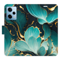 Flipové puzdro iSaprio - Blue Flowers 02 - Xiaomi Redmi Note 12 Pro 5G / Poco X5 Pro 5G