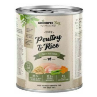 Chicopee Dog konz. Pure Poultry&Rice 800g + Množstevná zľava zľava 15%