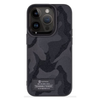 Odolné puzdro na Apple iPhone 14 Pro Tactical Camo Troop čierne