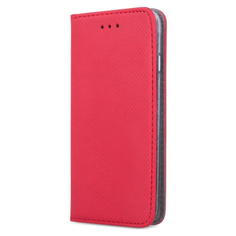 Motorola Moto G42, bočné puzdro, stojan, Smart Magnet, červená