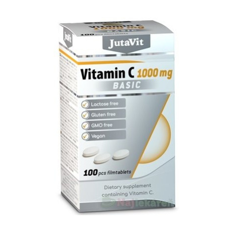 JutaVit Vitamín C 1000 mg Basic, 100 tbl