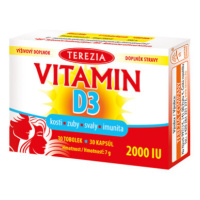 TEREZIA Vitamín D3 2000 IU 30 kapsúl