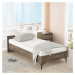 Jednolôžková posteľ 90x200 cm v prírodnej farbe – Kalune Design