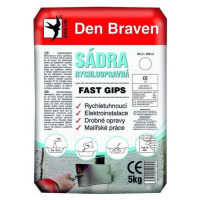 Sadra rýchlo opravná Den Braven Fast Gips 5 kg