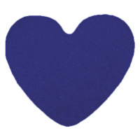 Kusový koberec Eton modrý srdce - 100x120 srdce cm Vopi koberce