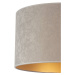 Stolová lampa Golden Roller výška 50 cm sivá/zlatá