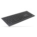 RAPOO klávesnice E9500M Multi-mode Wireless Ultra-slim Keyboard Black