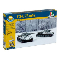 Fast Assembly tanky 7523 - T 34 / 76 m42 (1:72)