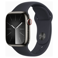 Apple Watch Series 9 GPS + Cellular 41mm Midnight, MRJ93QC/A (M/L)